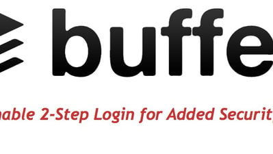 How to Enable Two-Factor Authentication in Buffer